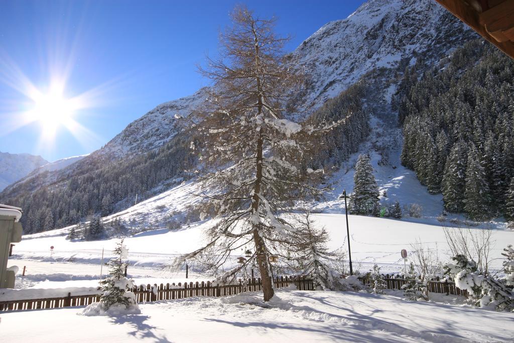Ferienwohnung S'Huamatl St. Leonhard im Pitztal Exterior foto