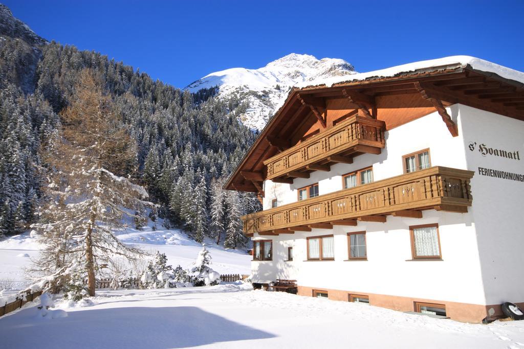 Ferienwohnung S'Huamatl St. Leonhard im Pitztal Exterior foto